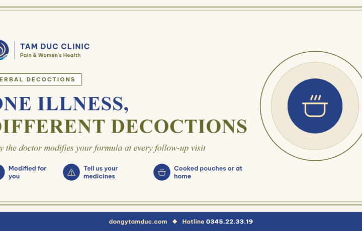 Herbal decoctions at Tam Duc: a formula for each person, adjusted at every visit