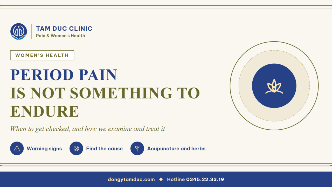 Period pain: when to see a doctor instead of putting up with it
