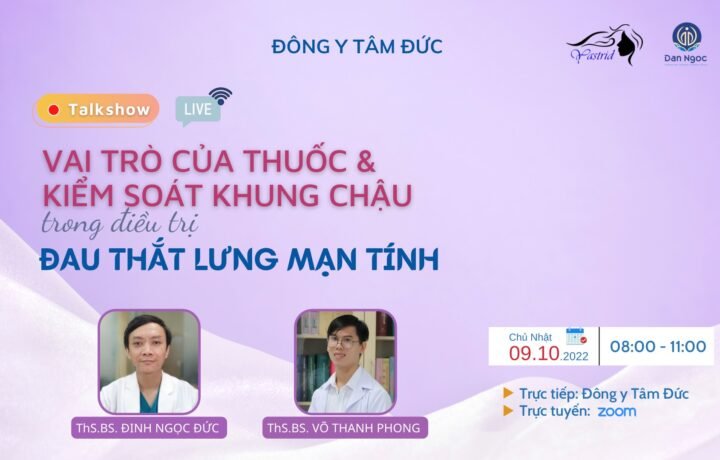 Hội thảo "Vai trò của thuốc Yhct và kiểm soát khung chậu trong Điều trị đau thắt lưng mạn tính"