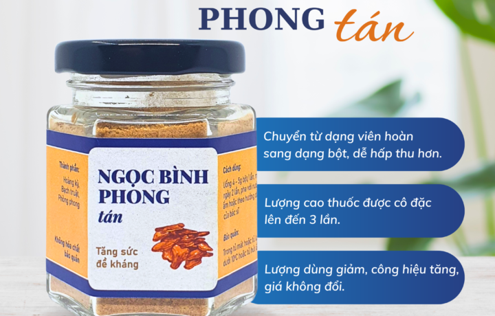 Ngọc Bình Phong Tán – Tấm bình phong quý giá bảo vệ cơ thể