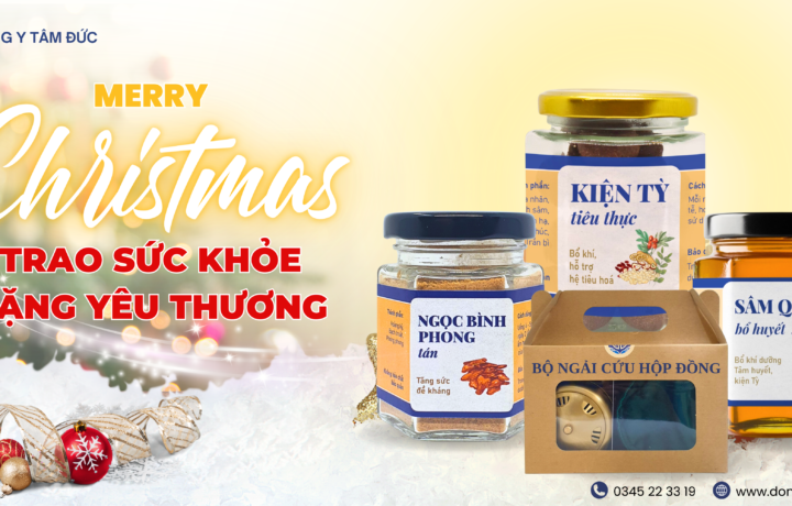 Món quà sức khỏe cho mùa Giáng Sinh: Trao sức khỏe – Tặng yêu thương