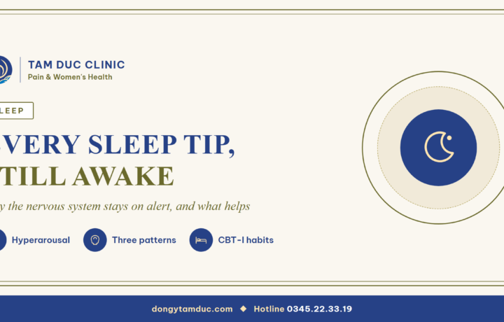 Following every sleep tip and still can’t sleep: why, and what to do