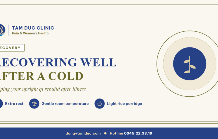 Taking care of yourself while recovering from a cold
