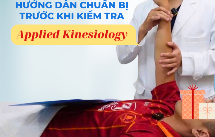 Chuẩn bị trước khi kiểm tra Applied Kinesiology