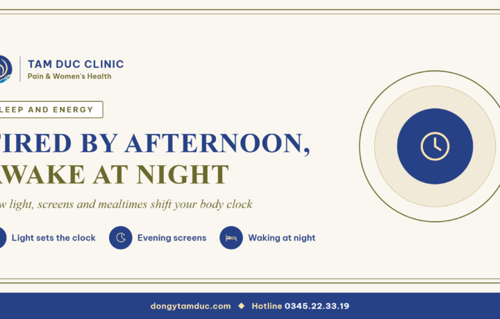 Drained by afternoon, wide awake at night: a body clock out of step
