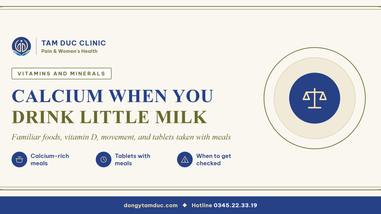 Calcium for Vietnamese people who drink little milk: what to eat and how to take tablets