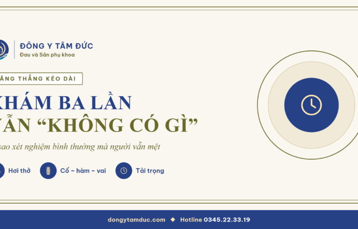 Vì sao đi khám tổng quát ba lần vẫn “không có gì”, mà người vẫn mệt