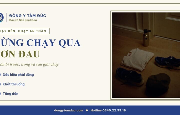 Chạy bộ 01 – Đừng chạy qua cơn đau: chuẩn bị trước, trong và sau giải chạy