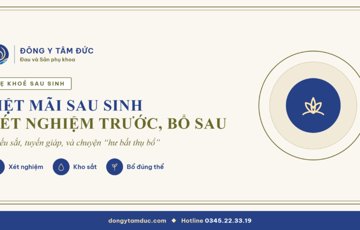 Hậu sản 12 – Mệt mãi không hết sau sinh